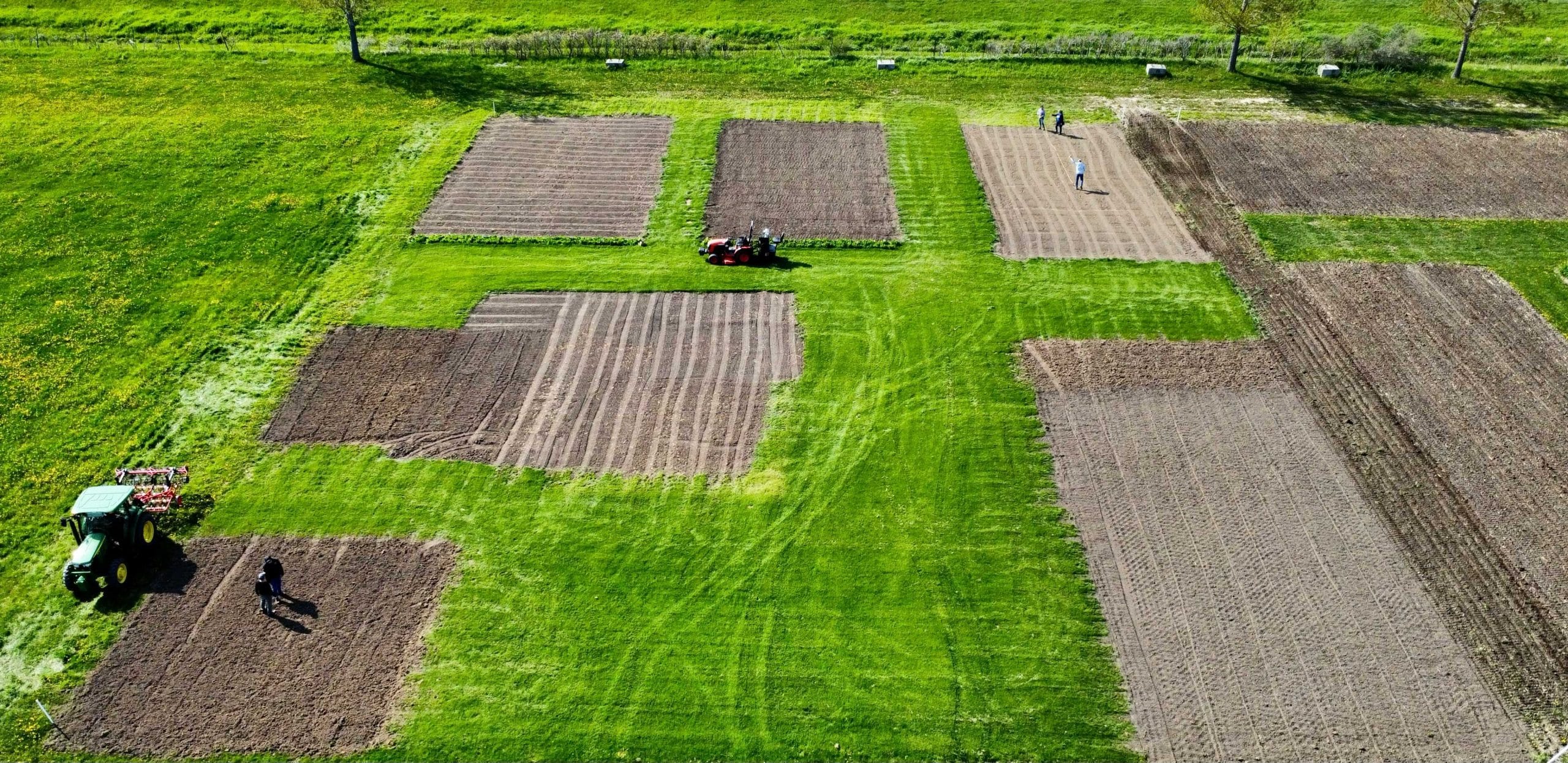 Test on agricultural practices to reduce nutrient losses and eutrophication
