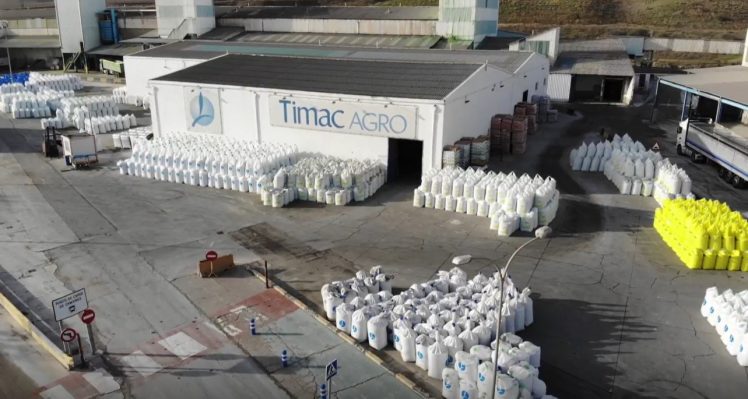 TIMAC AGRO unit in Lodosa, Spain