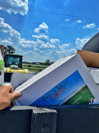 EXCELIS MAXX box in the field.