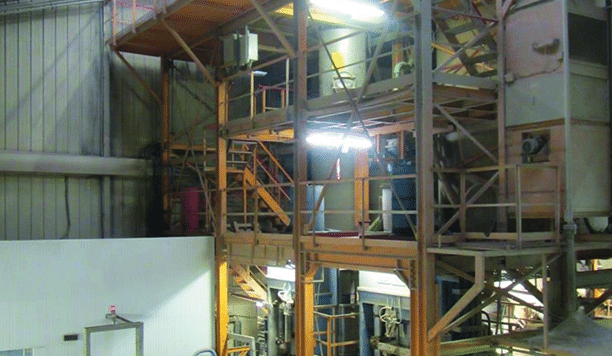 création de l’usine de blocs à lécher